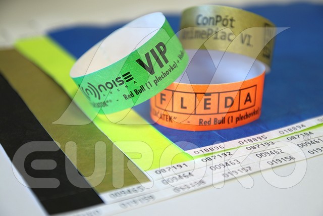 TYVEK Eintrittsb&auml;nder mit Abriss 25mm